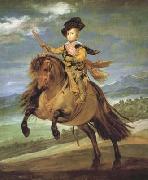 Diego Velazquez Portrait equestre du prince Baltasar Carlos (df02) painting